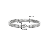Pulsera Ti Sento Milano in Plata Zircone 23067ZI - 23067ZI